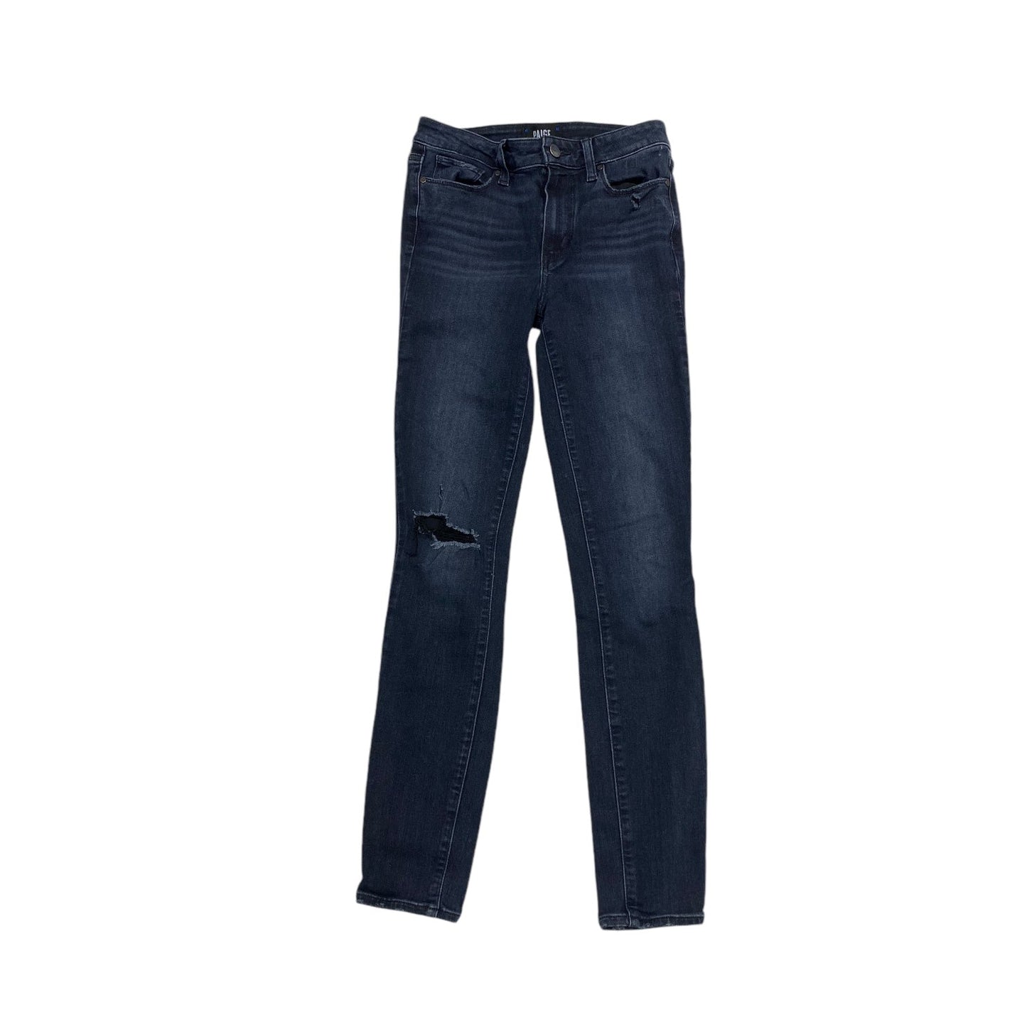 Jeans Skinny By Paige In Blue Denim, Size: 0