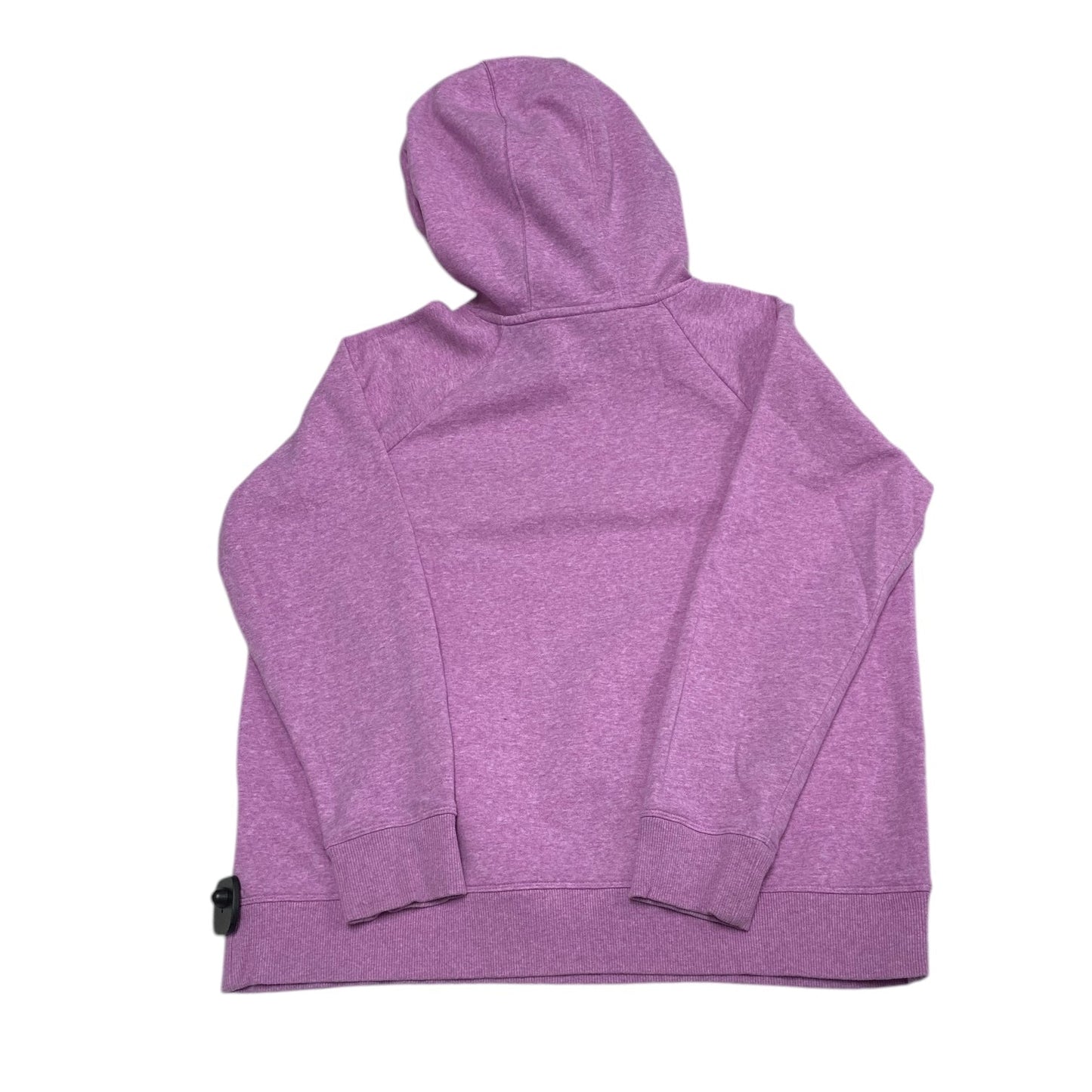 Athletic Sweatshirt Hoodie By Under Armour In Purple, Size: L