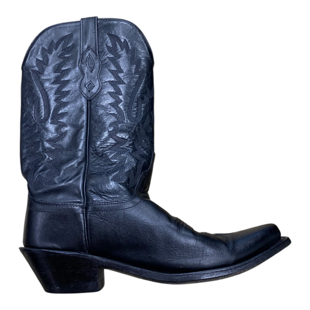 Boots Western By Old West In Black, Size: 7.5