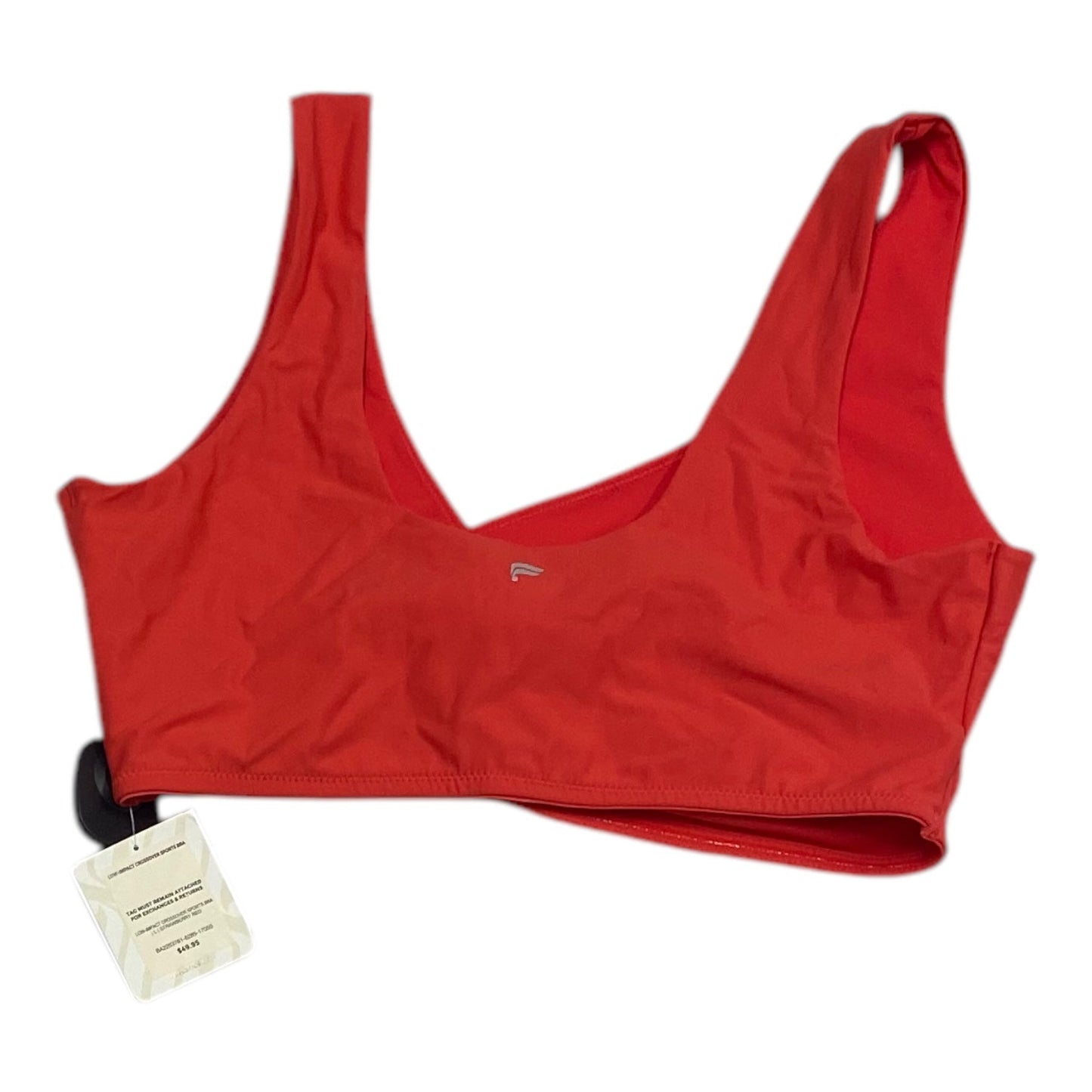 Athletic Bra By Fabletics In Red, Size: L