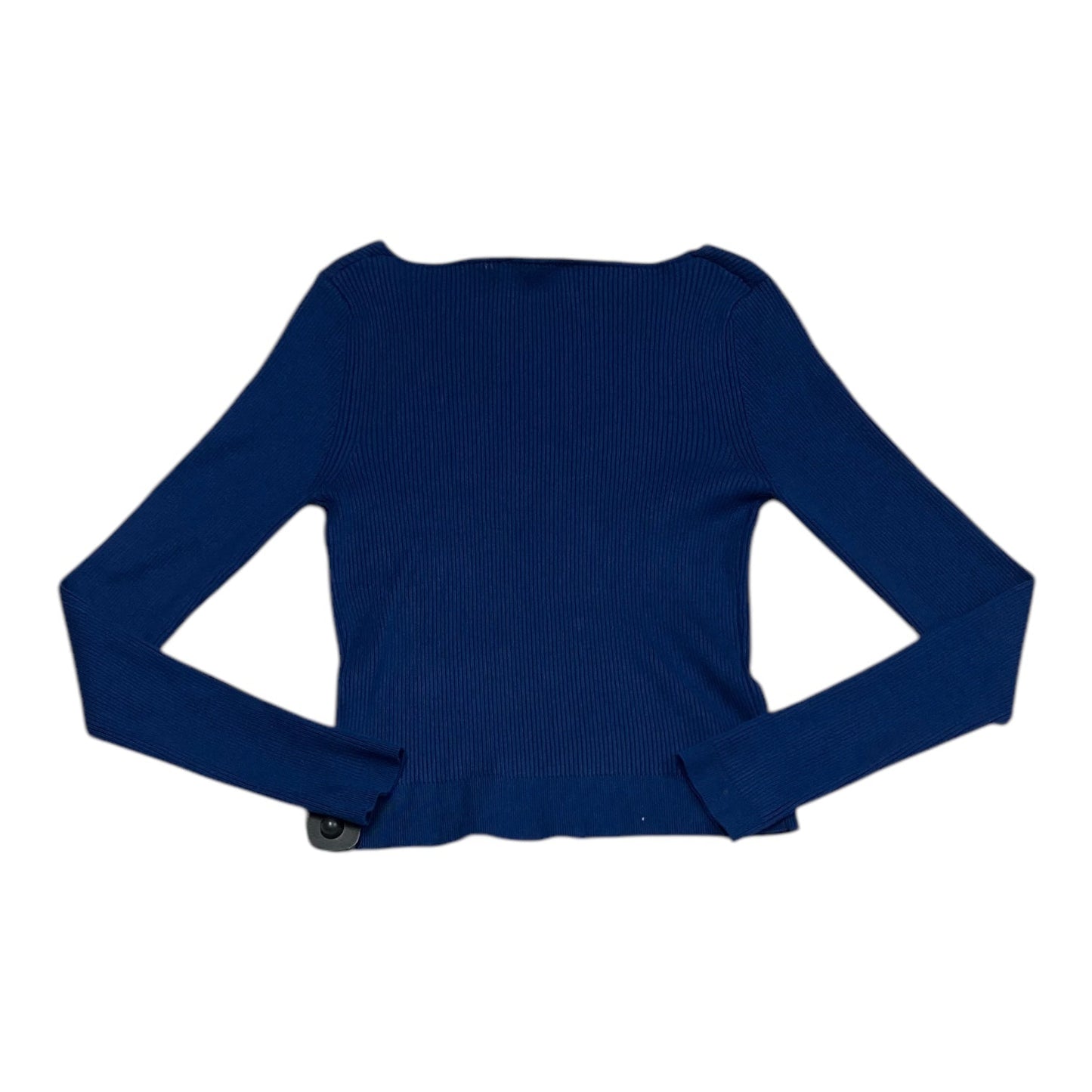 Top Long Sleeve By Olive And Oak In Blue, Size: L