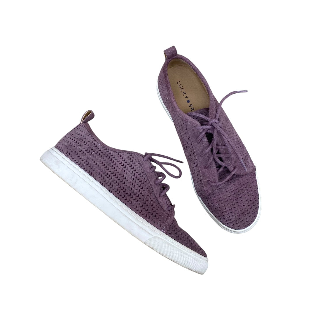 Shoes Sneakers By Lucky Brand In Purple, Size: 7.5