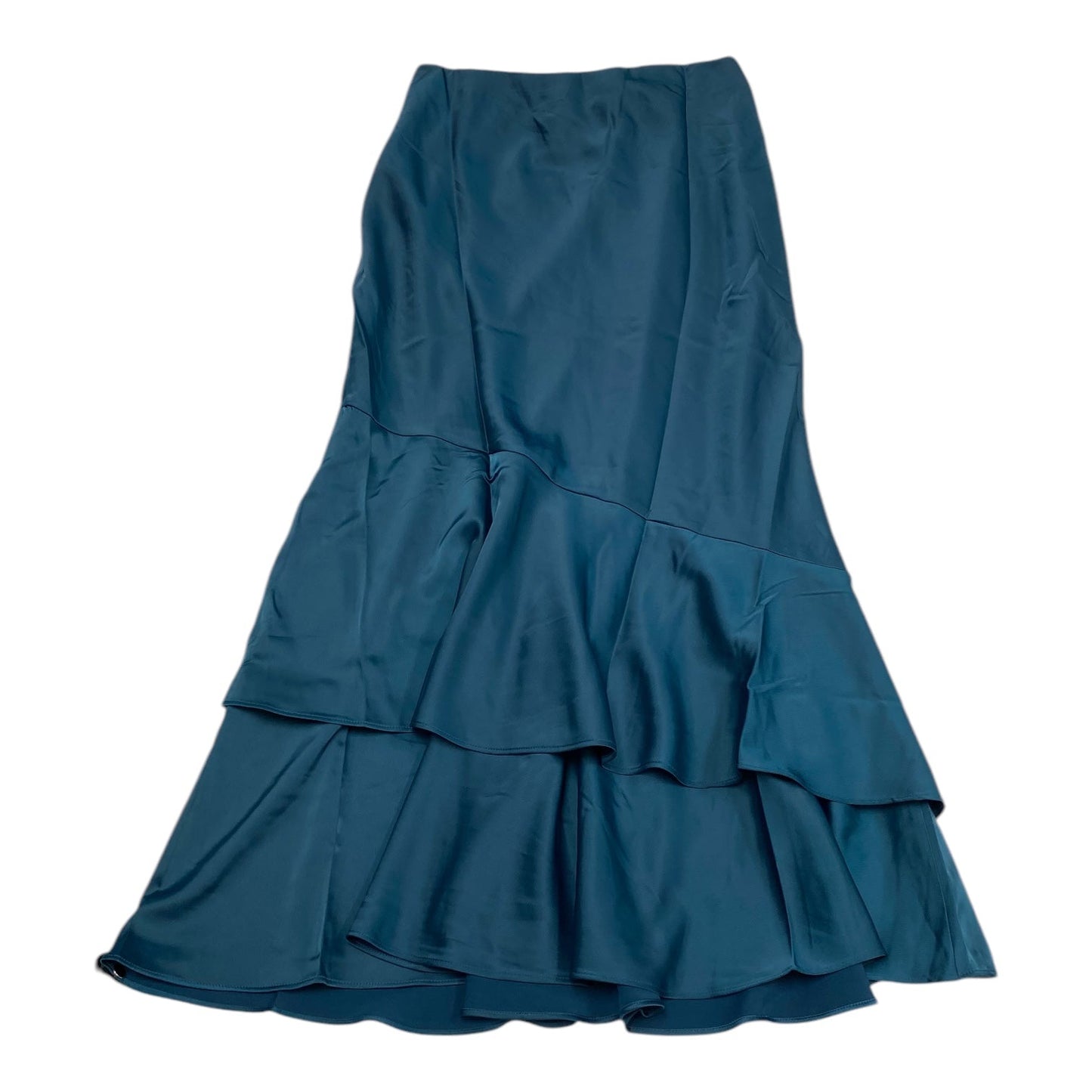 Skirt Maxi By Banana Republic In Teal, Size: S