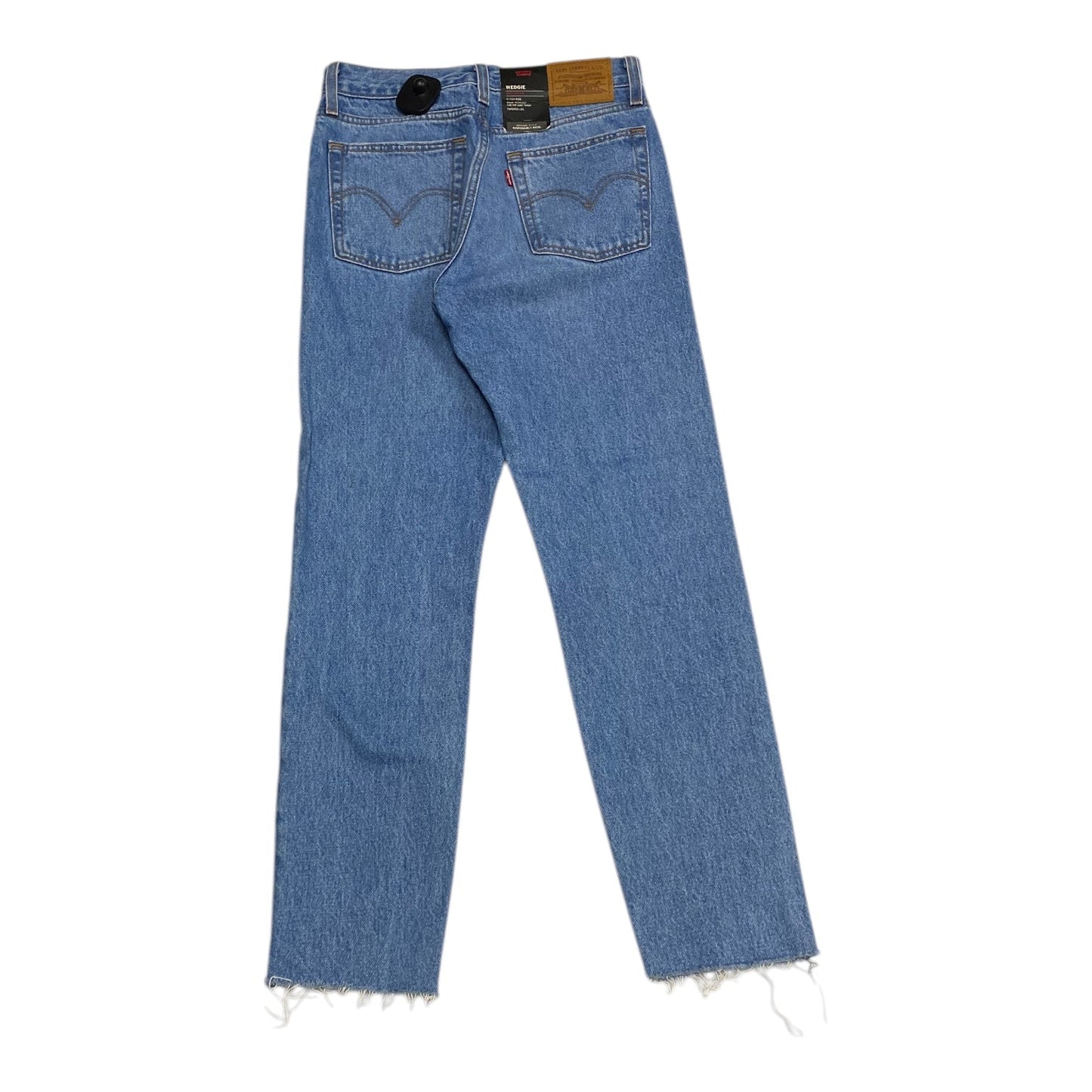 Jeans Boot Cut By Levis In Blue Denim, Size: 0