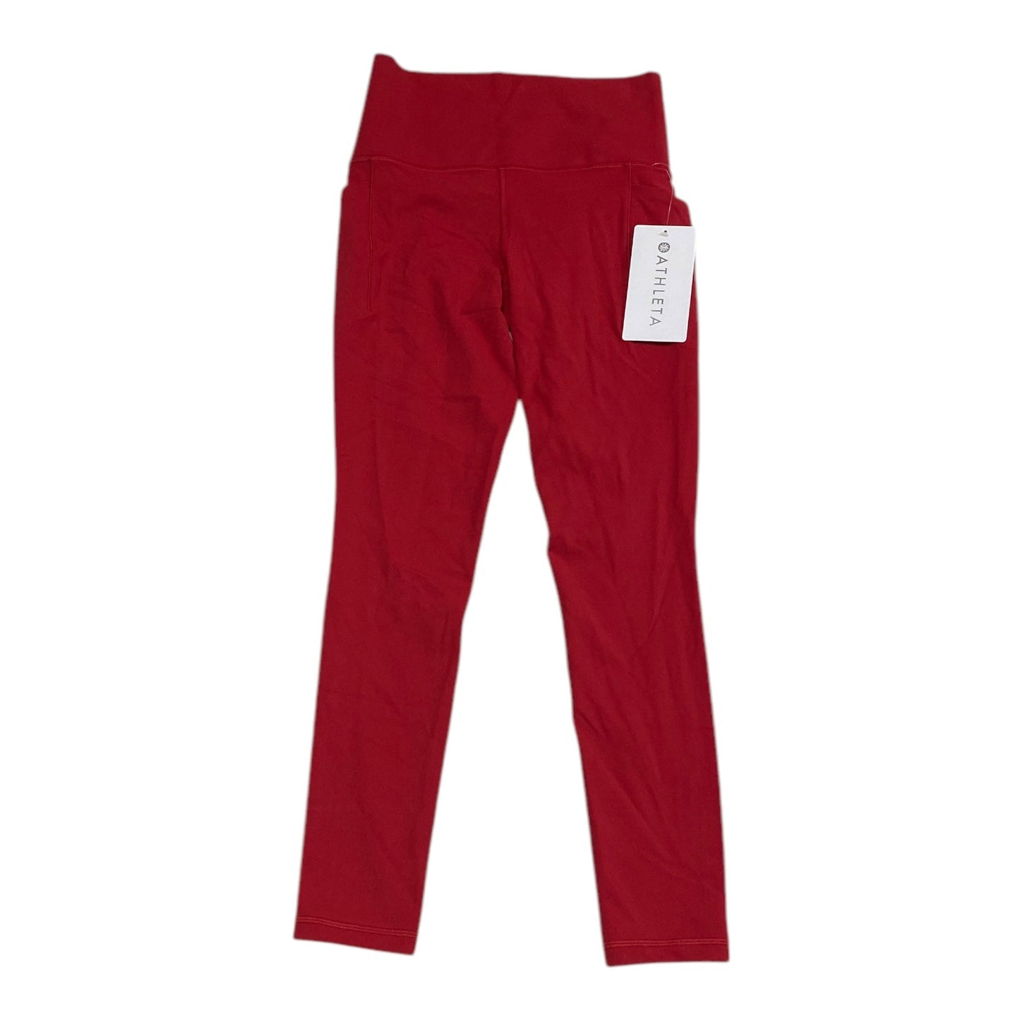 Athletic Leggings By Athleta In Red, Size: Xs