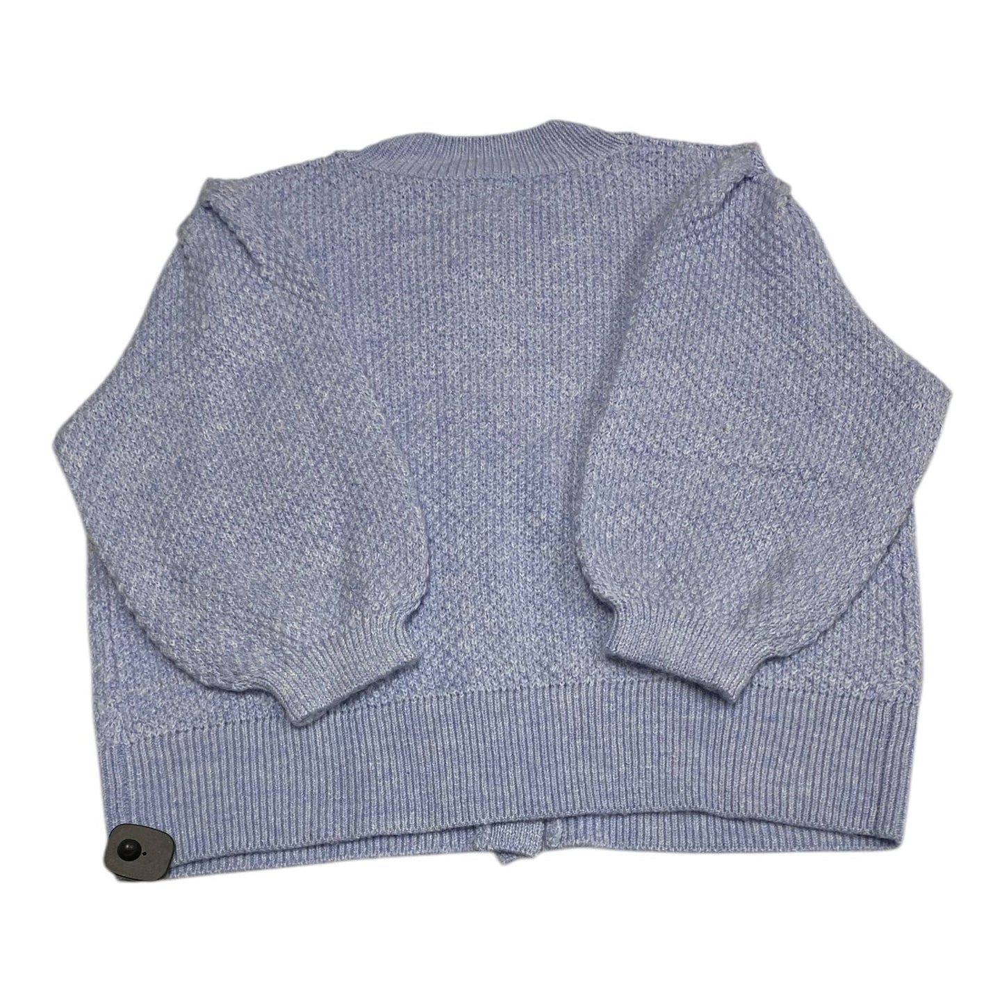 Sweater Cardigan By Who What Wear In Blue, Size: 2x