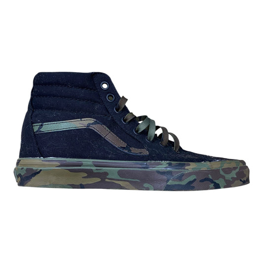 Shoes Sneakers By Vans In Camouflage Print, Size: 7.5