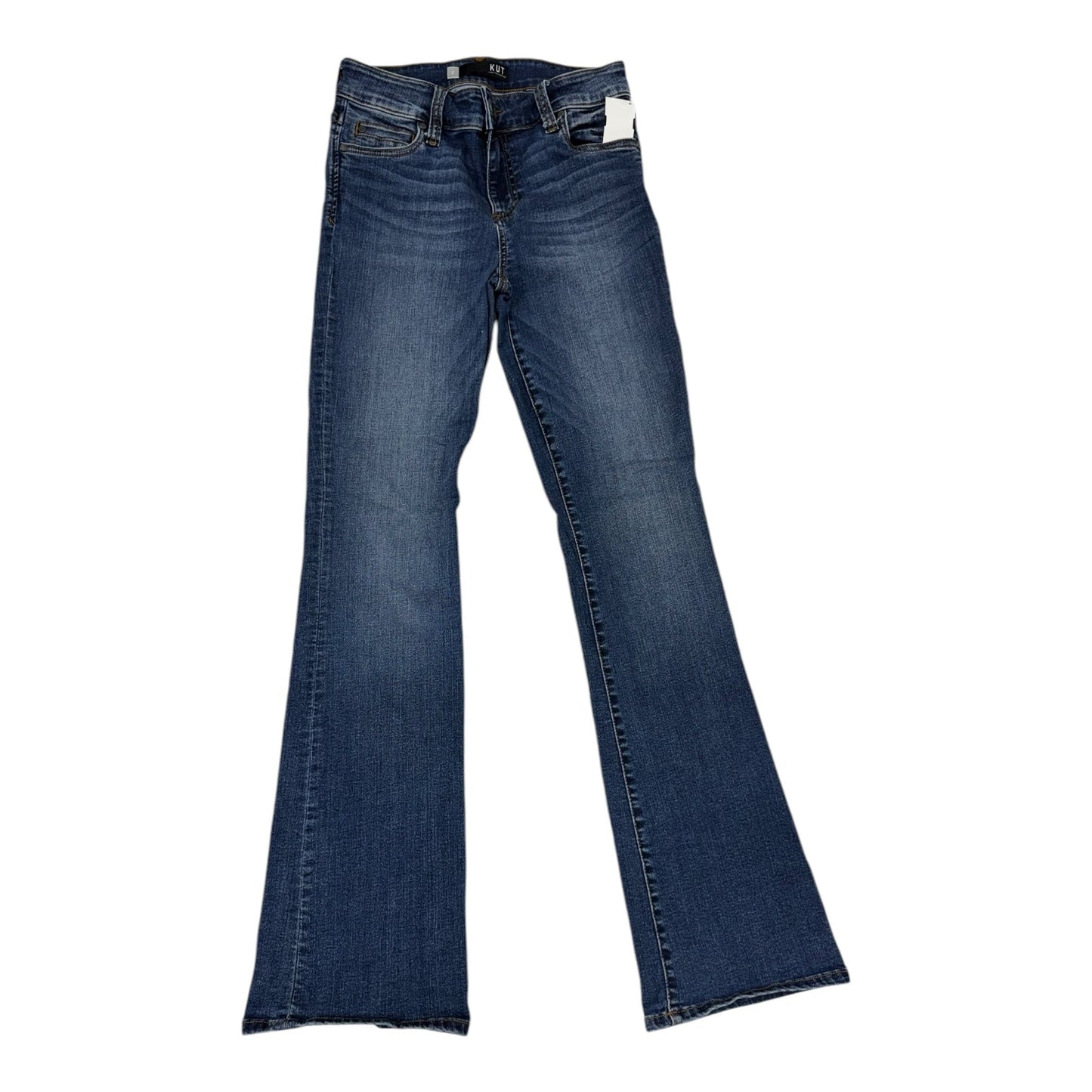 Jeans Boot Cut By Kut In Blue Denim, Size: 2