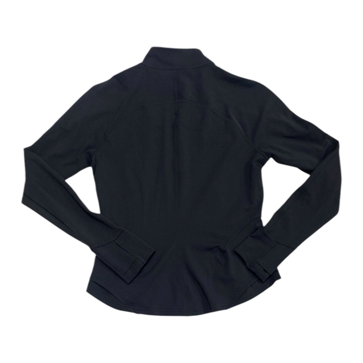 Athletic Jacket By Lululemon In Black, Size: 10