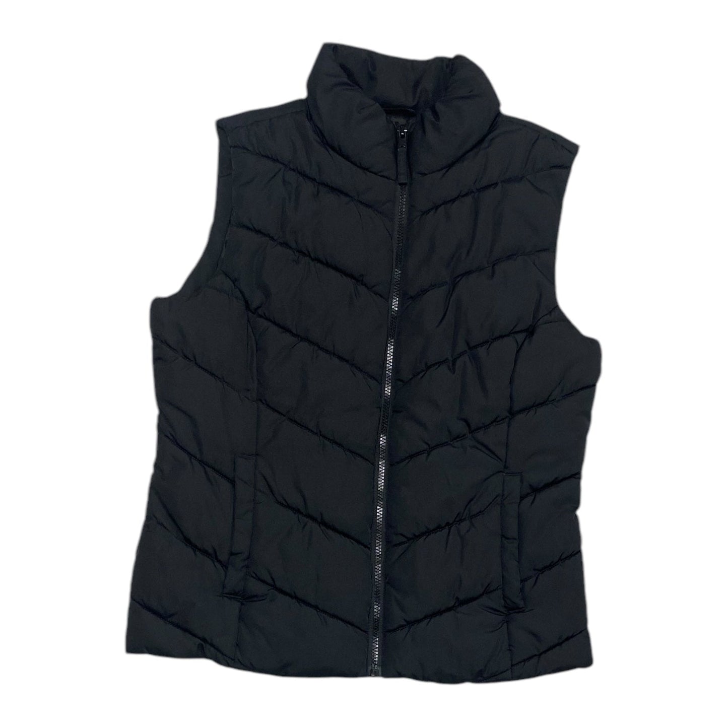 Vest Puffer & Quilted By Aeropostale In Black, Size: M