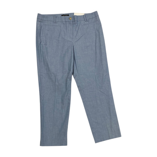 Pants Cropped By Ann Taylor In Blue, Size: 10