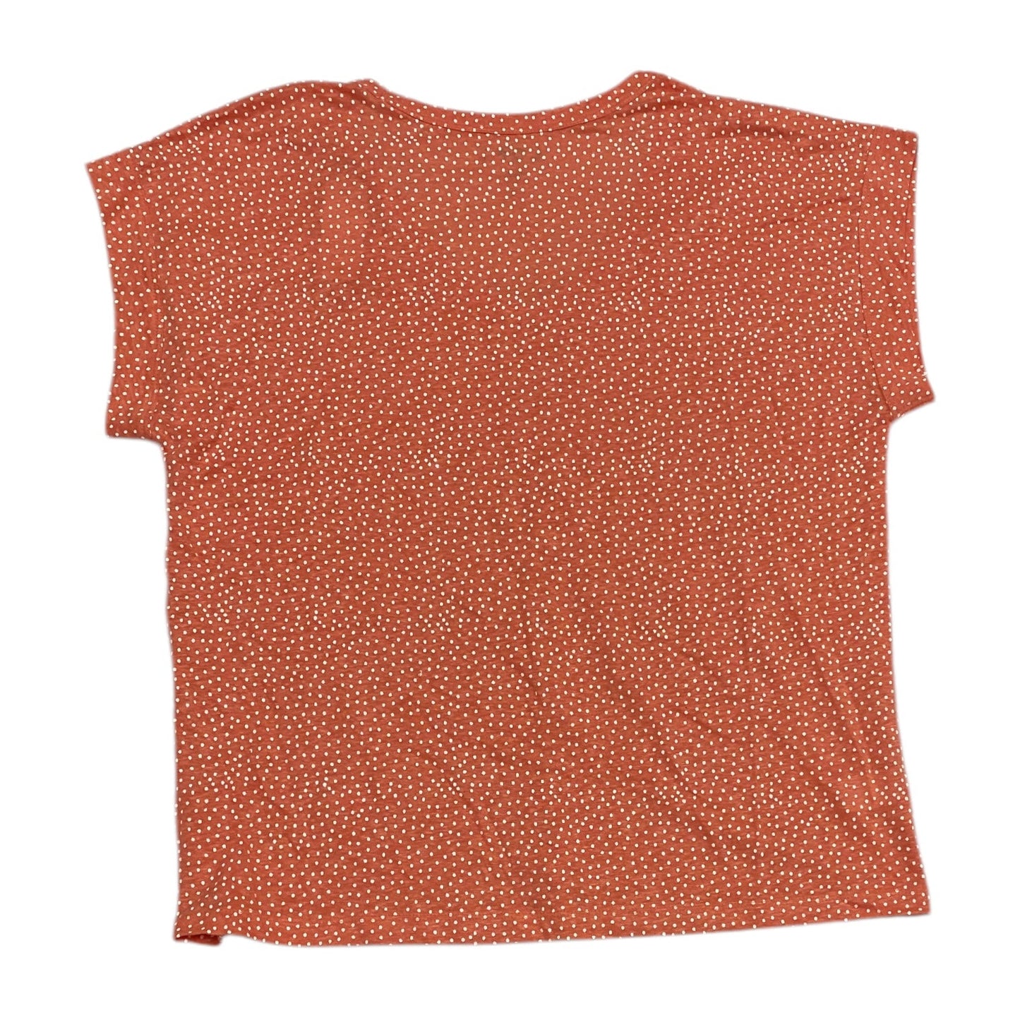 Top Short Sleeve By Loft In Polkadot Pattern, Size: S