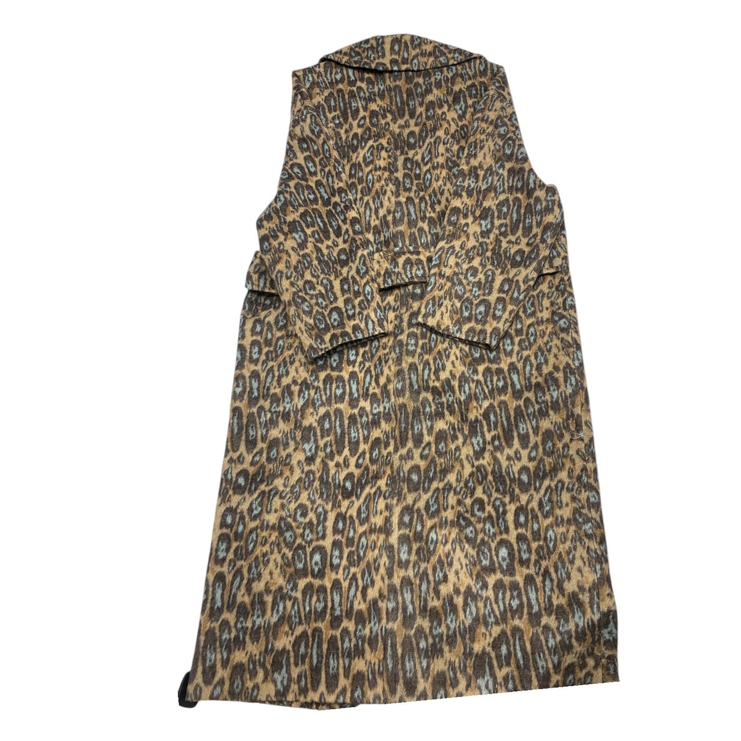 Coat Designer By Ugg In Animal Print, Size: L