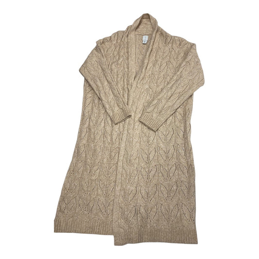 Sweater Cardigan By Joie In Tan, Size: Xl