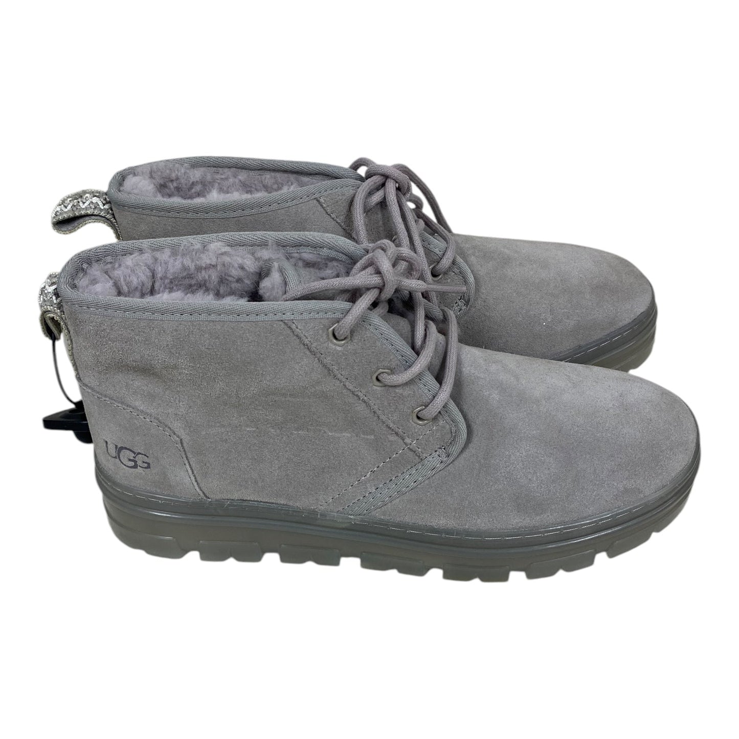 Boots Ankle Flats By Ugg In Grey, Size: 10