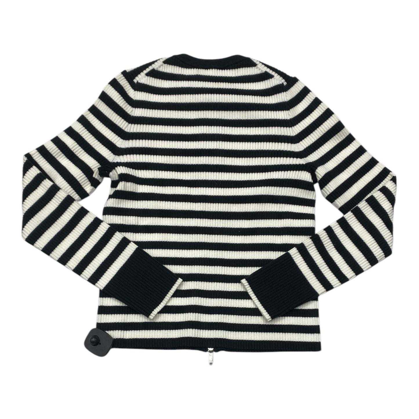 Top Long Sleeve By Madewell In Striped Pattern, Size: M