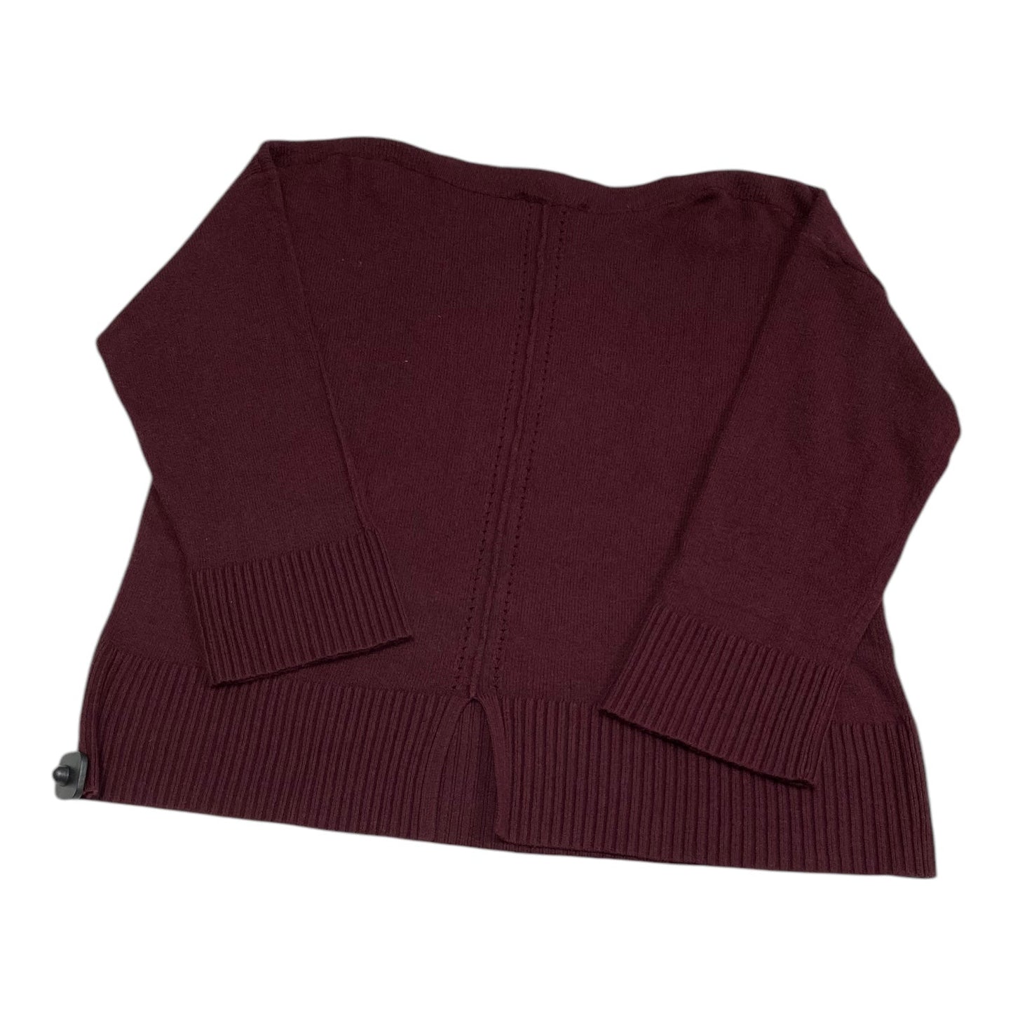 Sweater By Loft In Maroon, Size: M