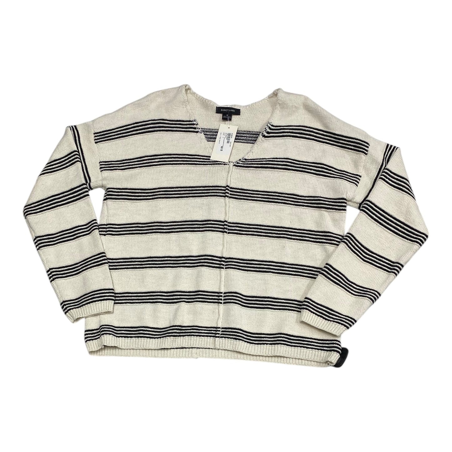 Sweater By Sanctuary In Black & White, Size: M