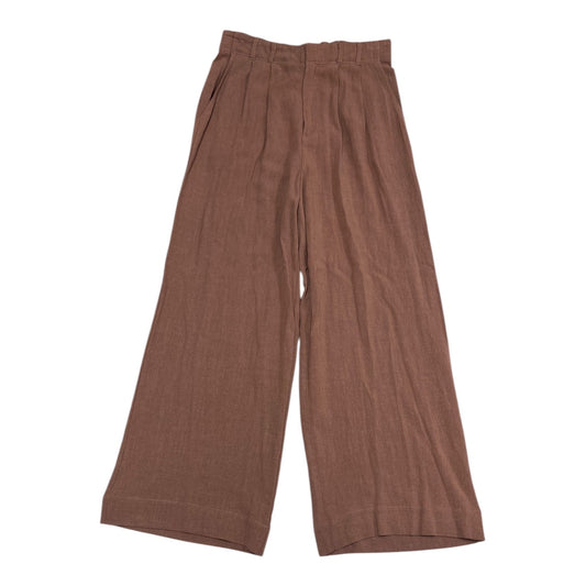 Pants Wide Leg By Z Supply In Brown, Size: M