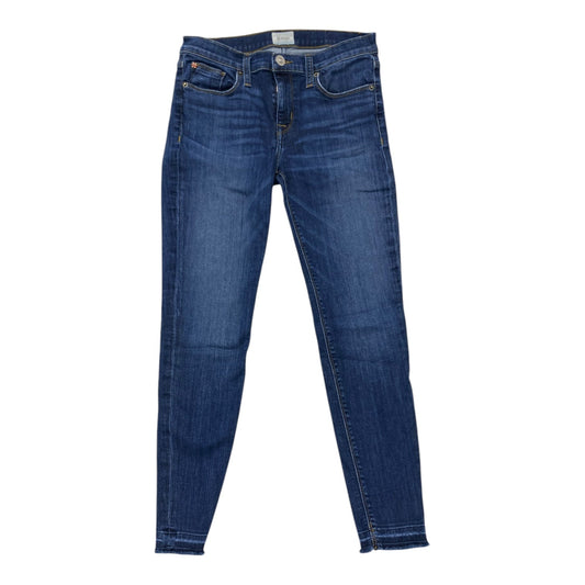 Jeans Skinny By Hudson In Blue Denim, Size: 6