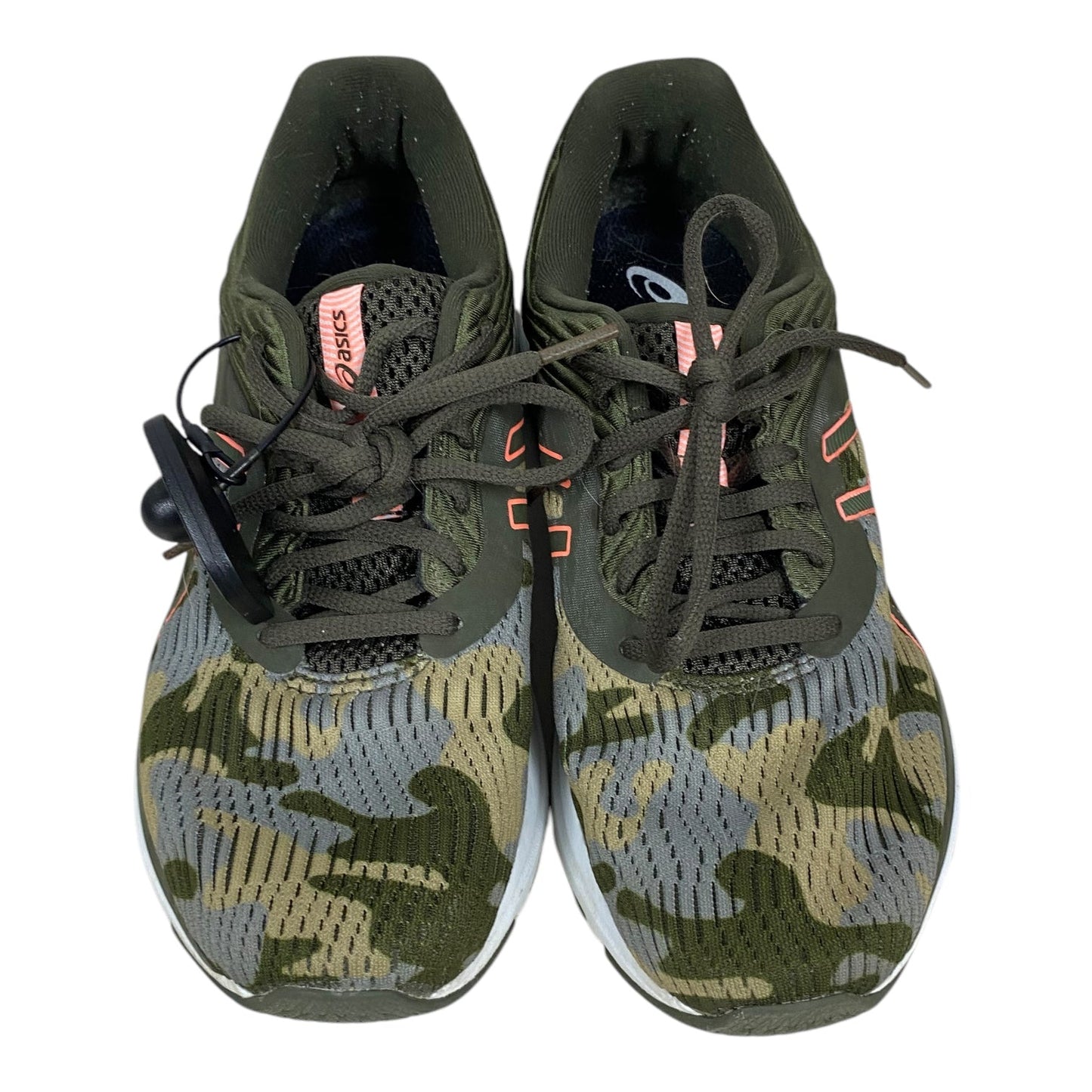 Shoes Athletic By Asics In Camouflage Print, Size: 8.5