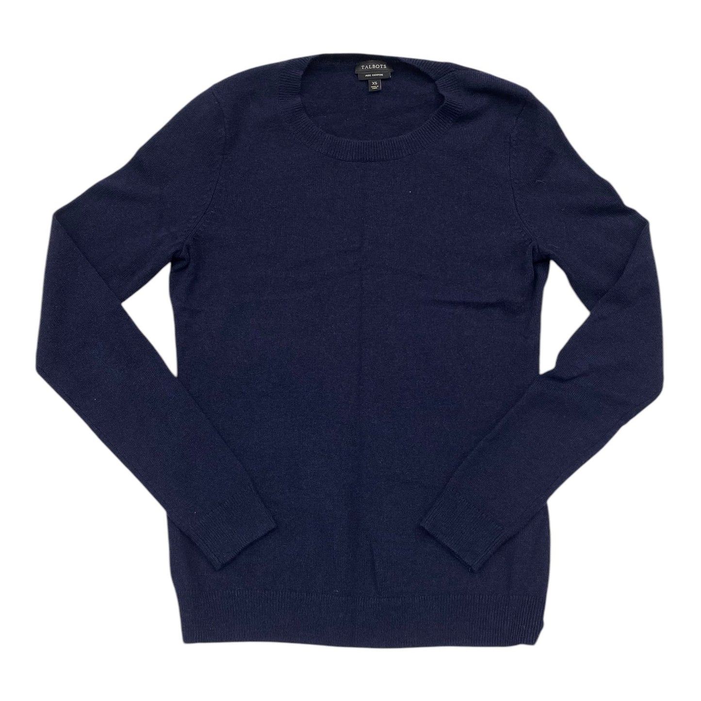 Sweater Cashmere By Talbots In Navy, Size: Xs