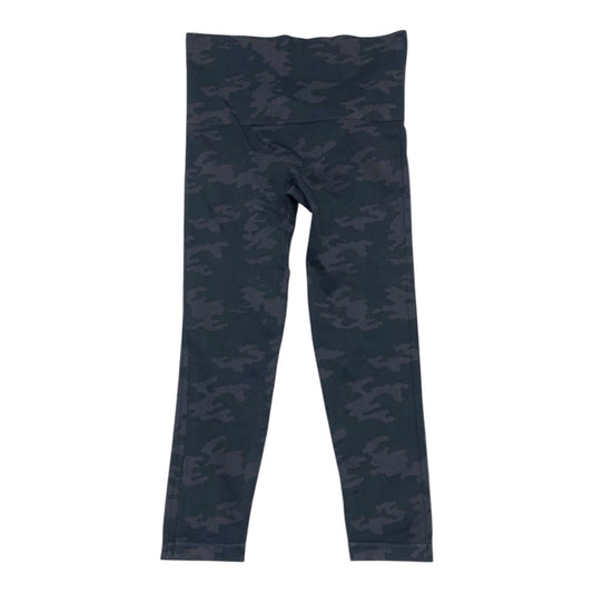 Athletic Leggings By Spanx In Camouflage Print, Size: Xl