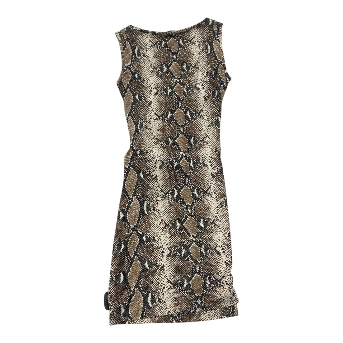 Dress Designer By Diane Von Furstenberg In Snakeskin Print, Size: S