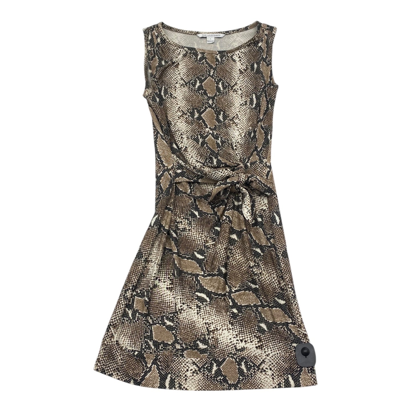 Dress Designer By Diane Von Furstenberg In Snakeskin Print, Size: S