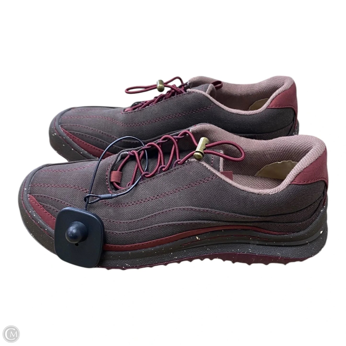 Shoes Sneakers By Jambu In Maroon, Size: 7.5