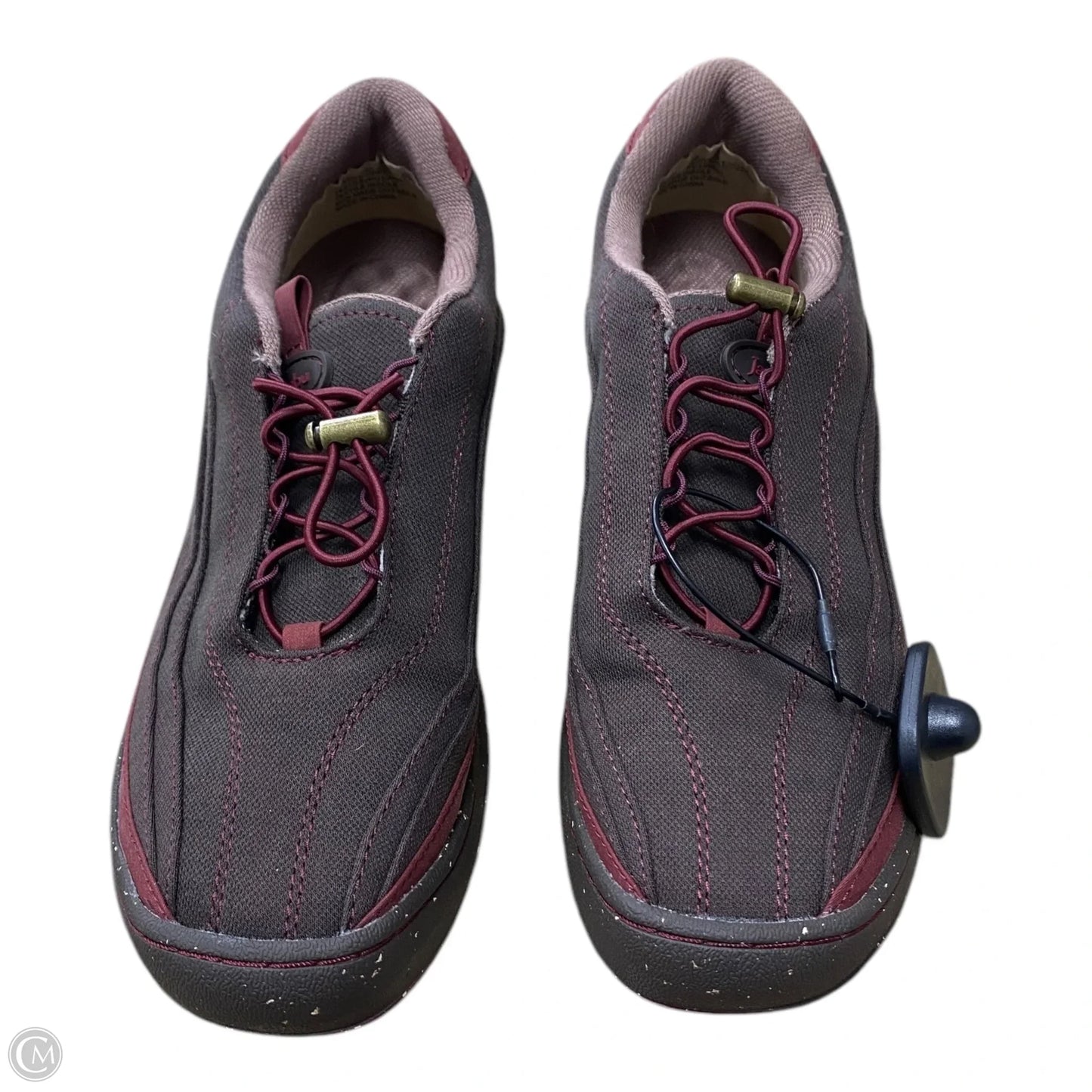 Shoes Sneakers By Jambu In Maroon, Size: 7.5