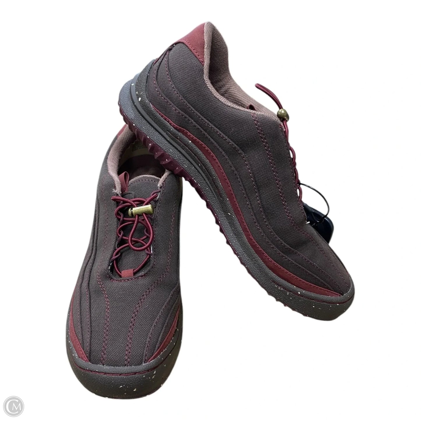 Shoes Sneakers By Jambu In Maroon, Size: 7.5