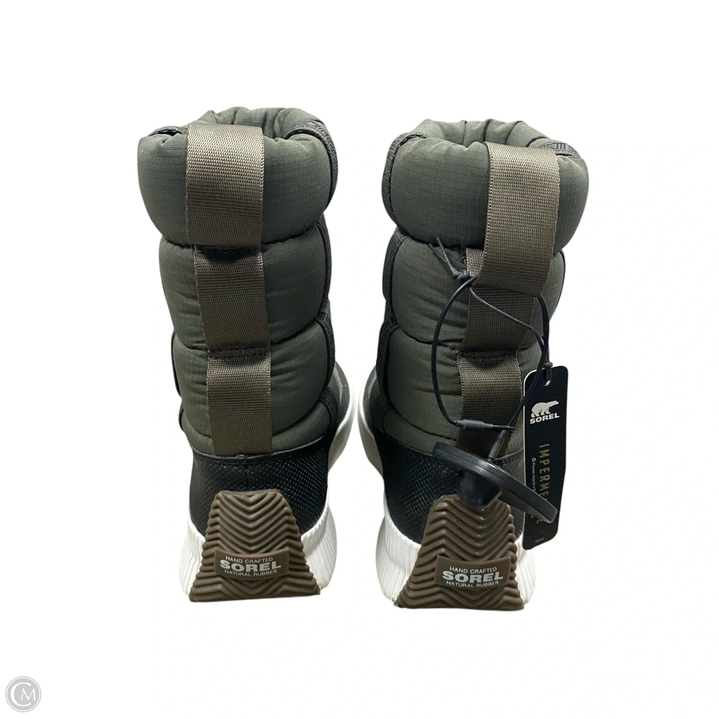 Boots Designer By Sorel In Green, Size: 6