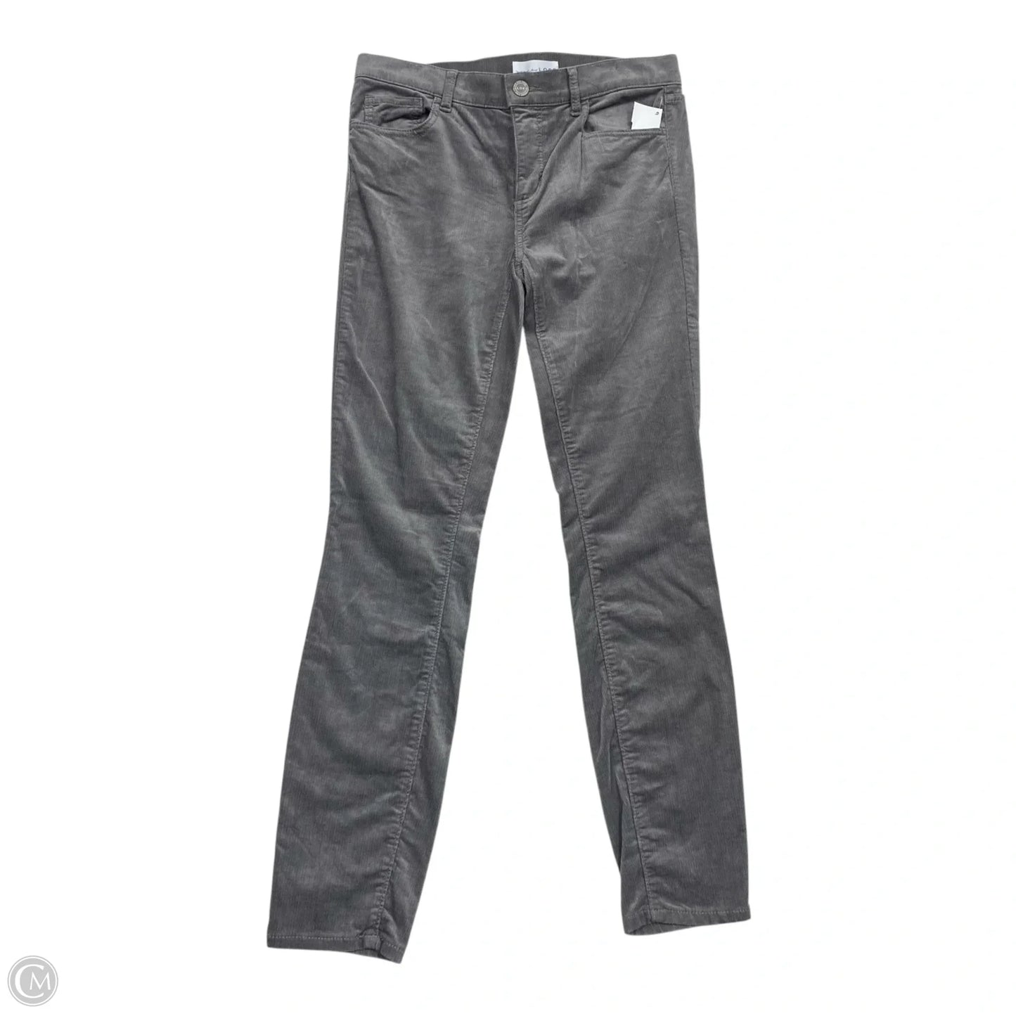 Pants Corduroy By Loft In Grey, Size: 4