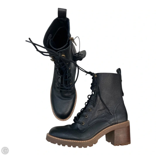 Boots Ankle Heels By Crown Vintage In Black, Size: 7.5