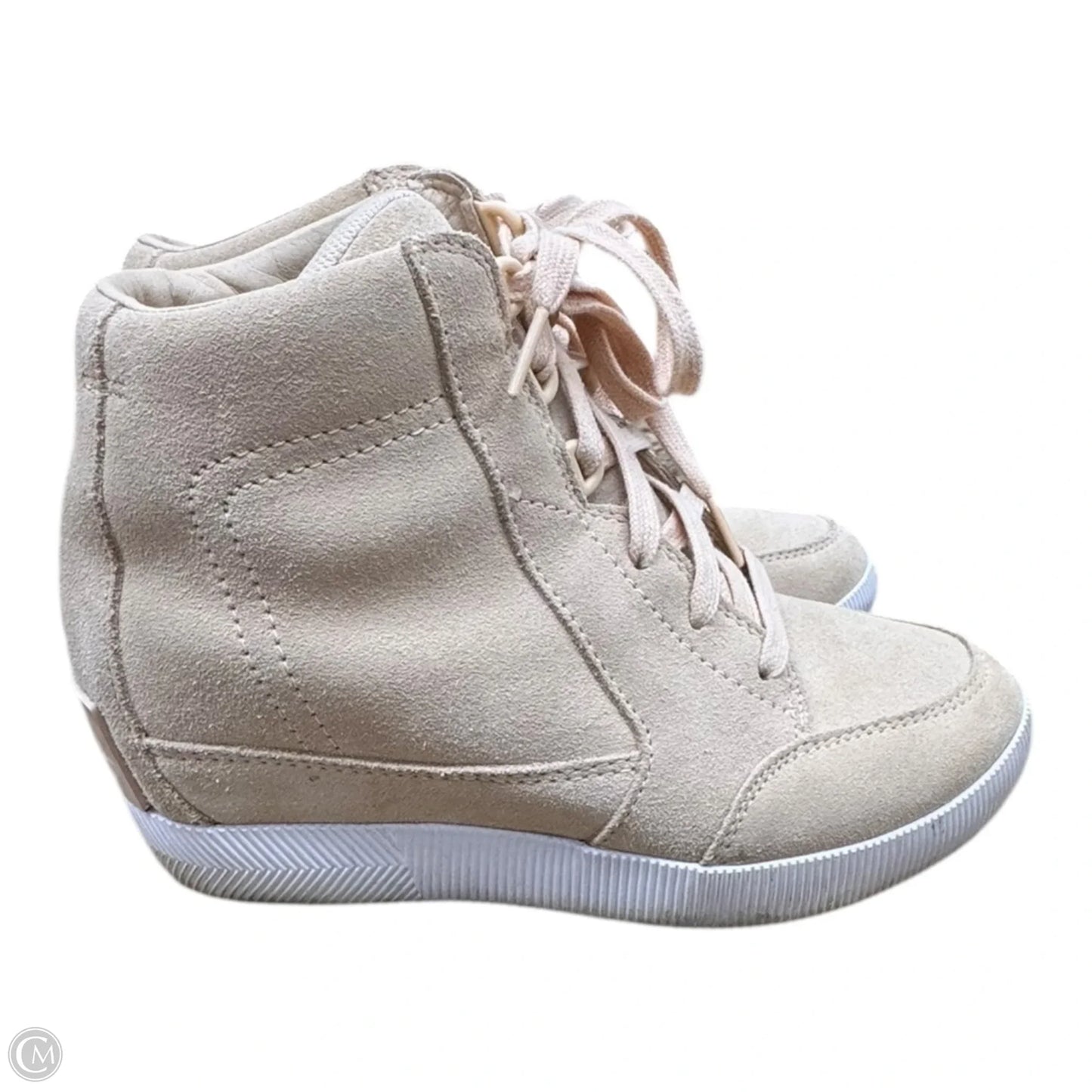 Boots Designer By Sorel In Beige, Size: 6