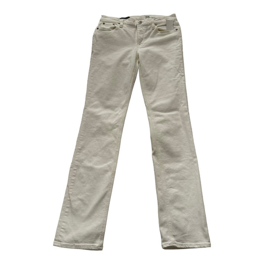 White Jeans Straight J. Crew, Size 6