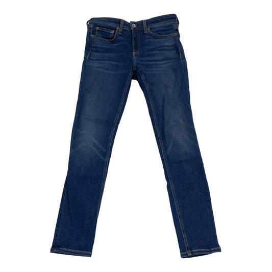 Blue Denim Jeans Skinny Rag And Bone, Size 2