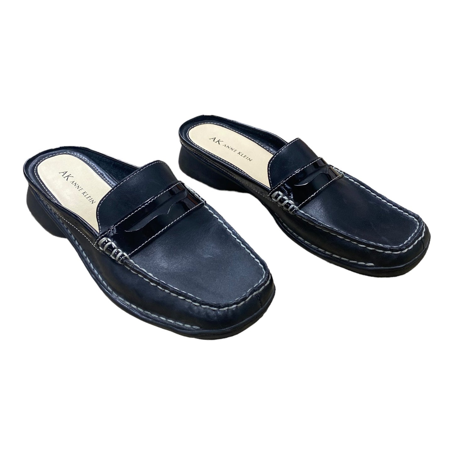 Black Shoes Flats Anne Klein, Size 8.5
