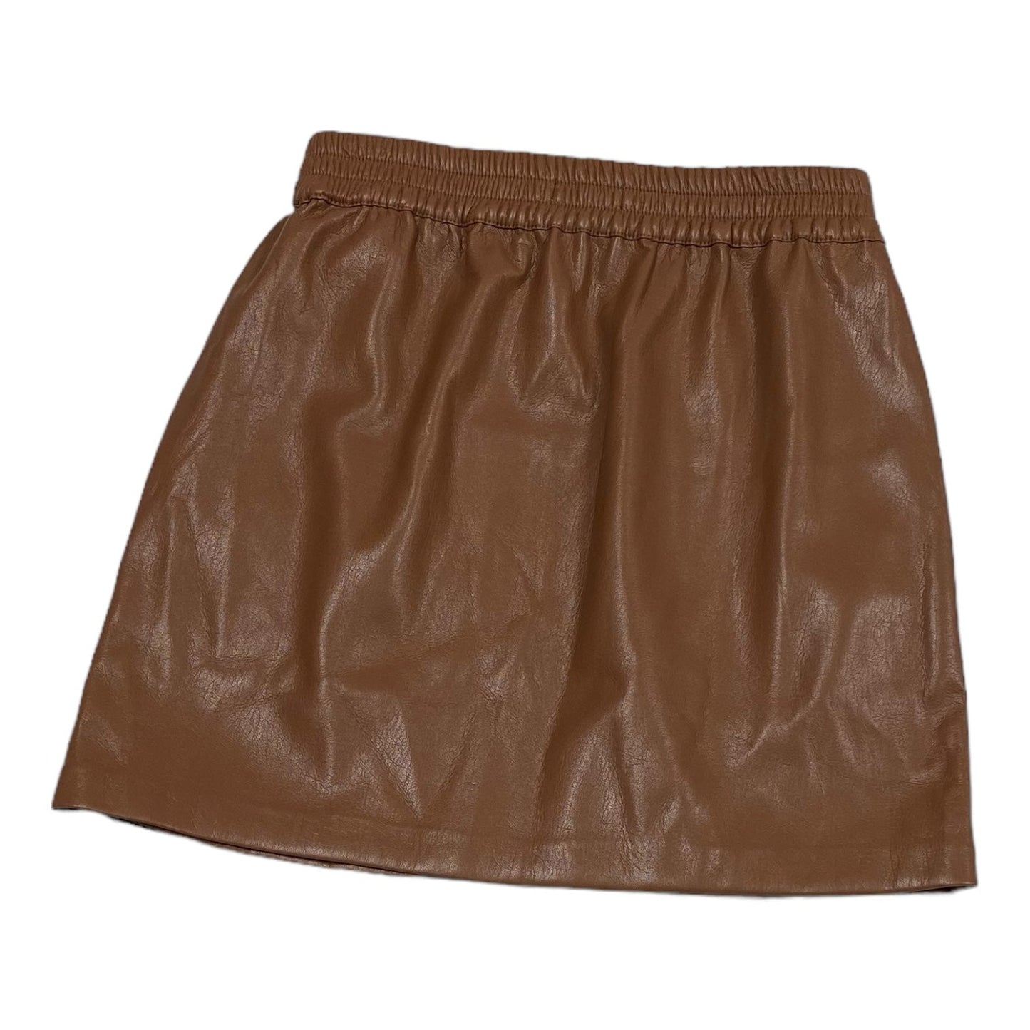 Skirt Mini & Short By Babaton In Brown, Size: Xxs