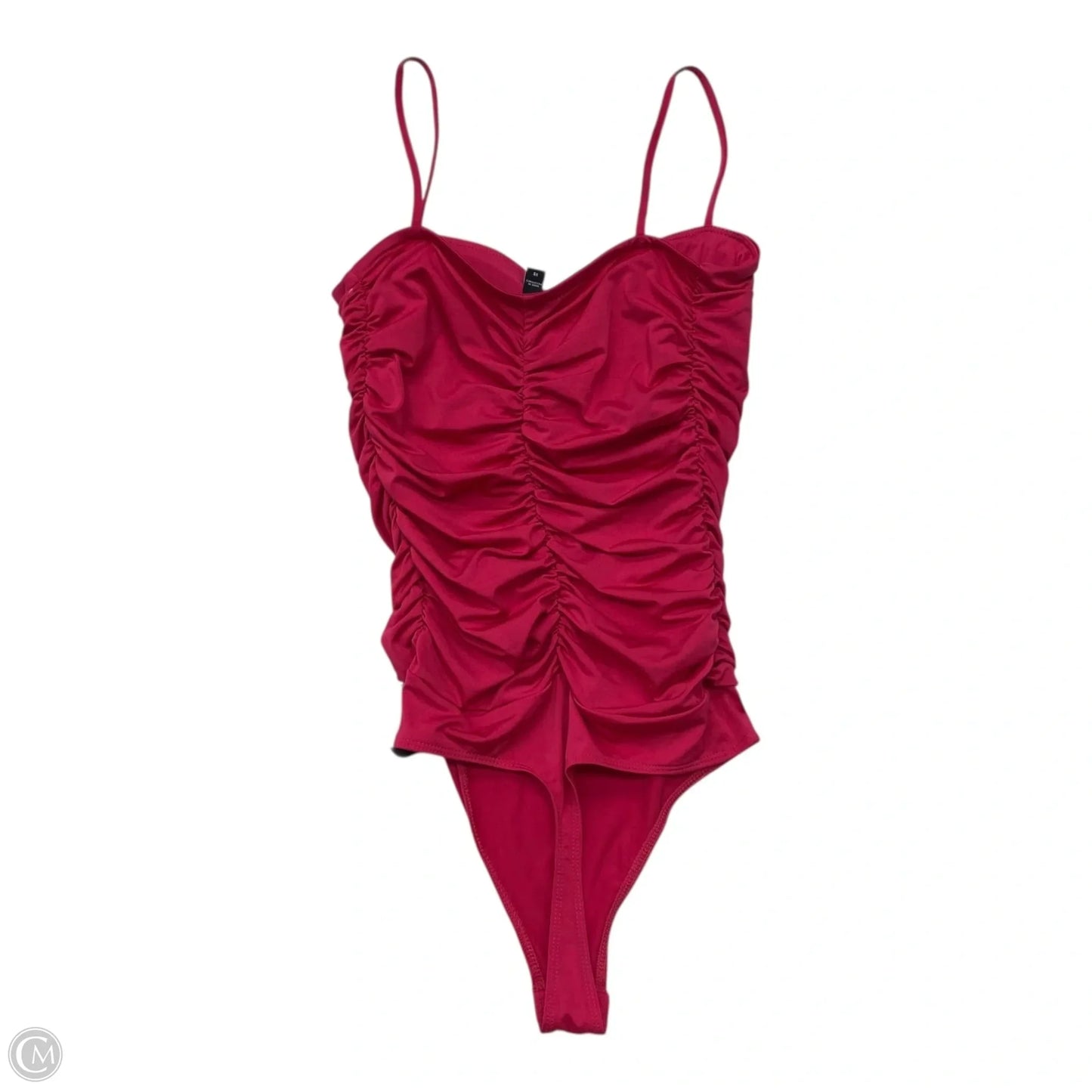 Bodysuit By Express In Pink, Size: Xs