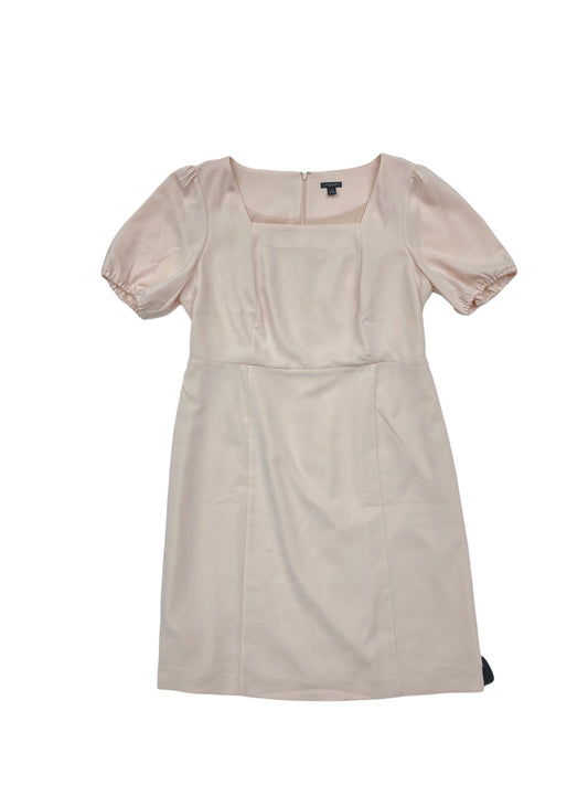 Dress Casual Midi By Ann Taylor In Black, Size: L