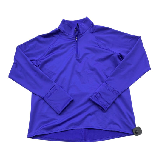Athletic Top Long Sleeve Collar By Athleta  Size: L