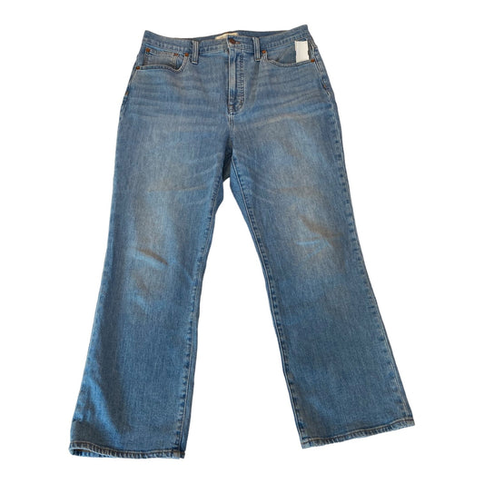 Blue Denim Jeans Boot Cut Madewell, Size 12