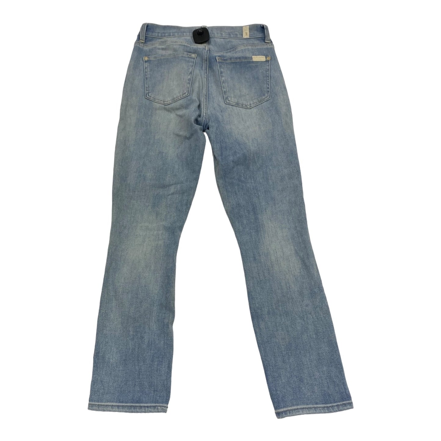 Blue Denim Jeans Skinny 7 For All Mankind, Size 0