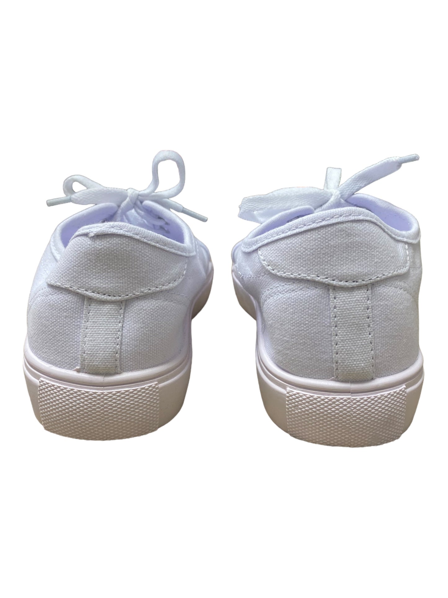 White Shoes Sneakers Asos, Size 8
