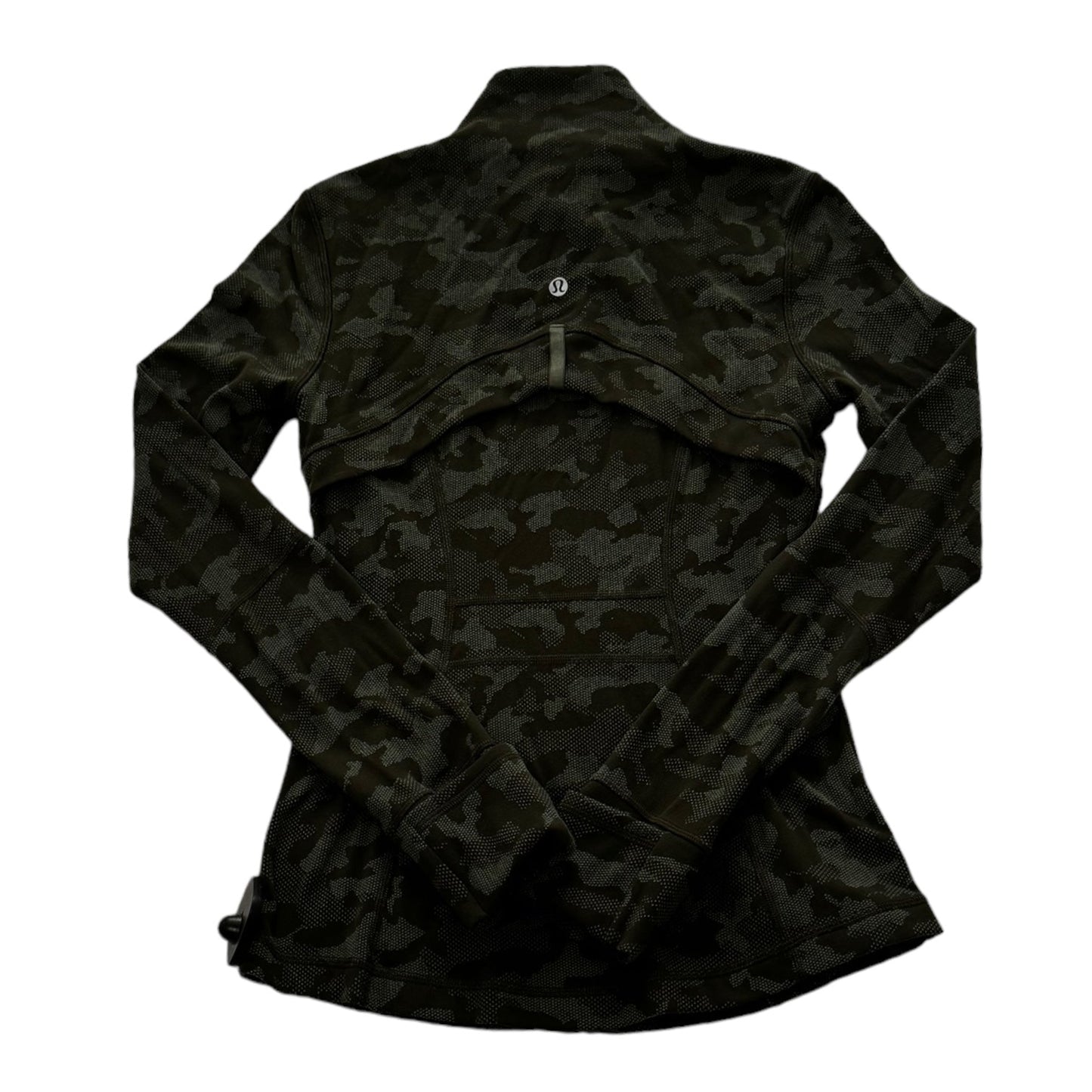 Camouflage Print Athletic Jacket Lululemon, Size 4