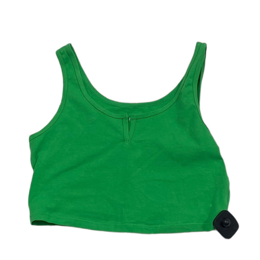 Green Top Sleeveless Wild Fable, Size L