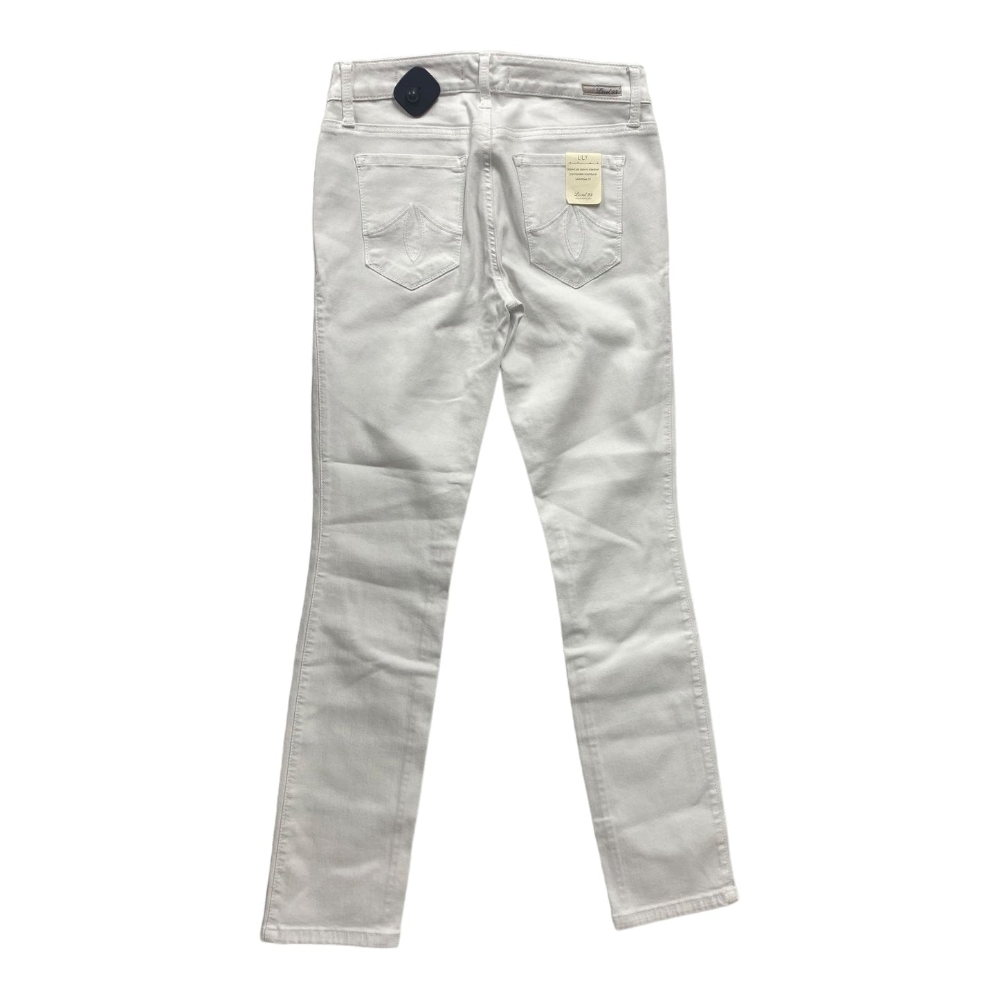 White Jeans Skinny Level 99, Size 4