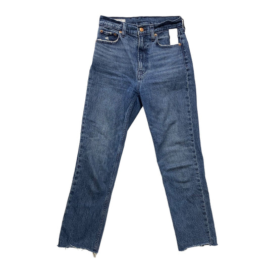Blue Denim Jeans Straight Gap, Size 2